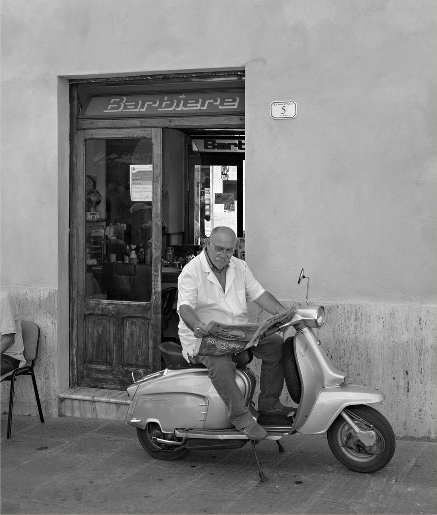 Il barbiere sulla Vespa