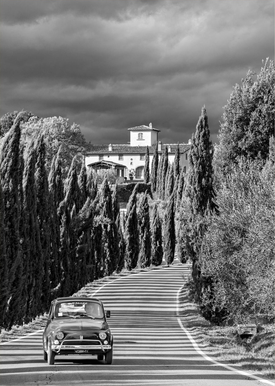 La strada dei cipressi