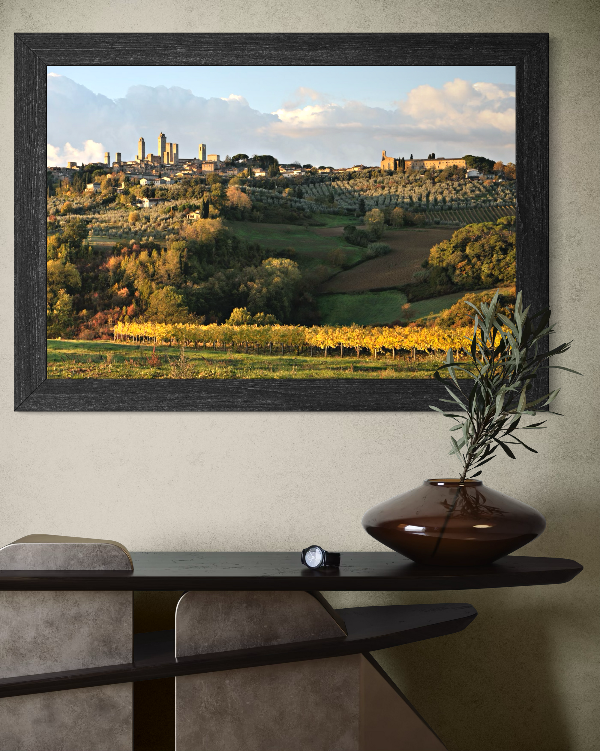 Golden San Gimignano (Copia) - Duccio Nacci