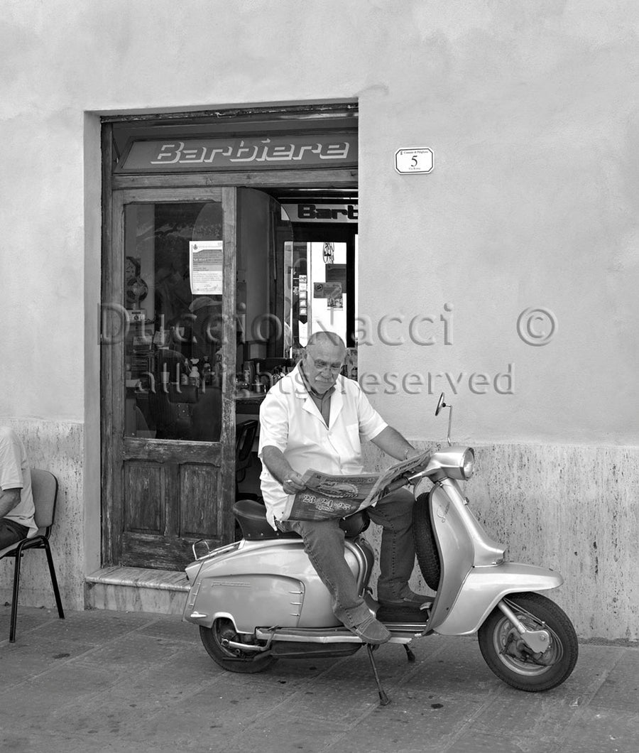 Il barbiere sulla Vespa