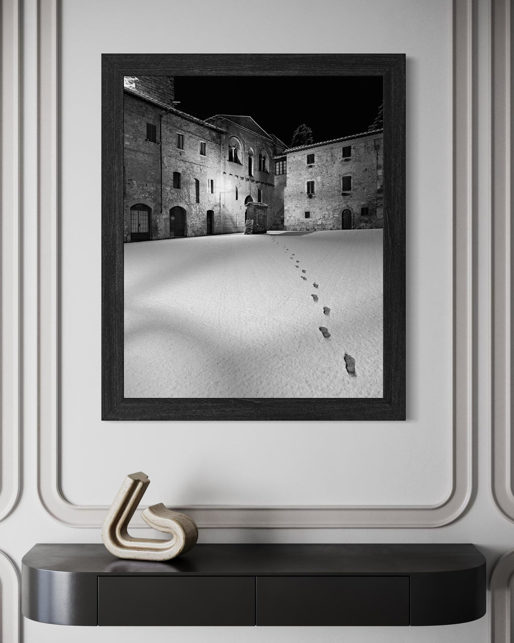 Steps in the Snow - Duccio Nacci