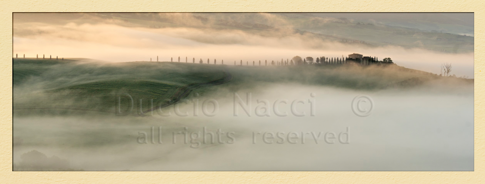 Morning in Val d'Orcia - Duccio Nacci