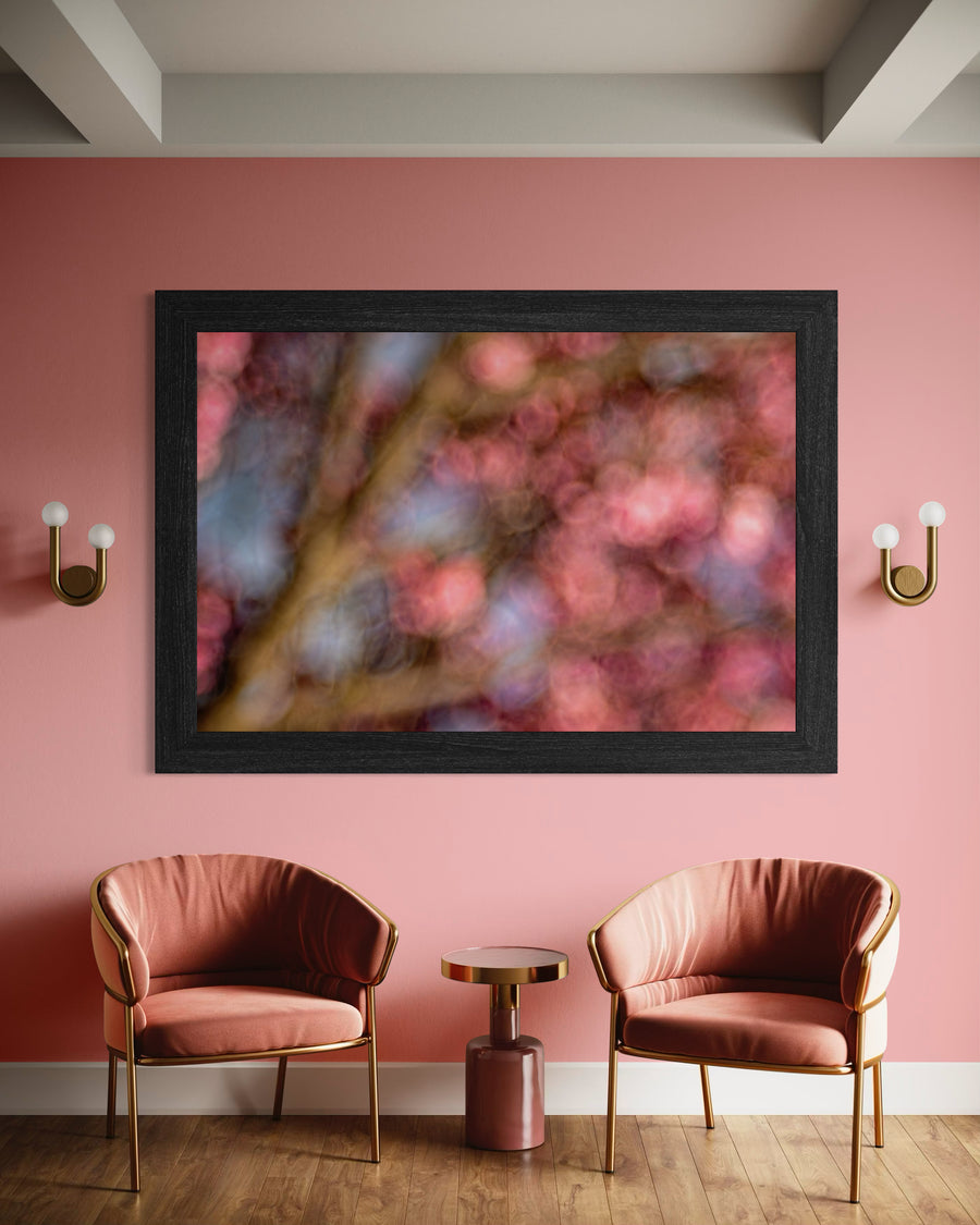Rêve de fleurs roses