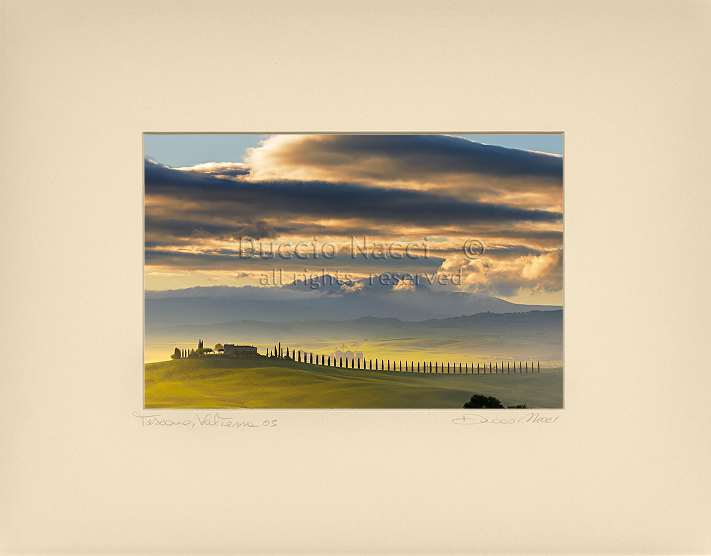 Dawn in Val d’Orcia - Duccio Nacci
