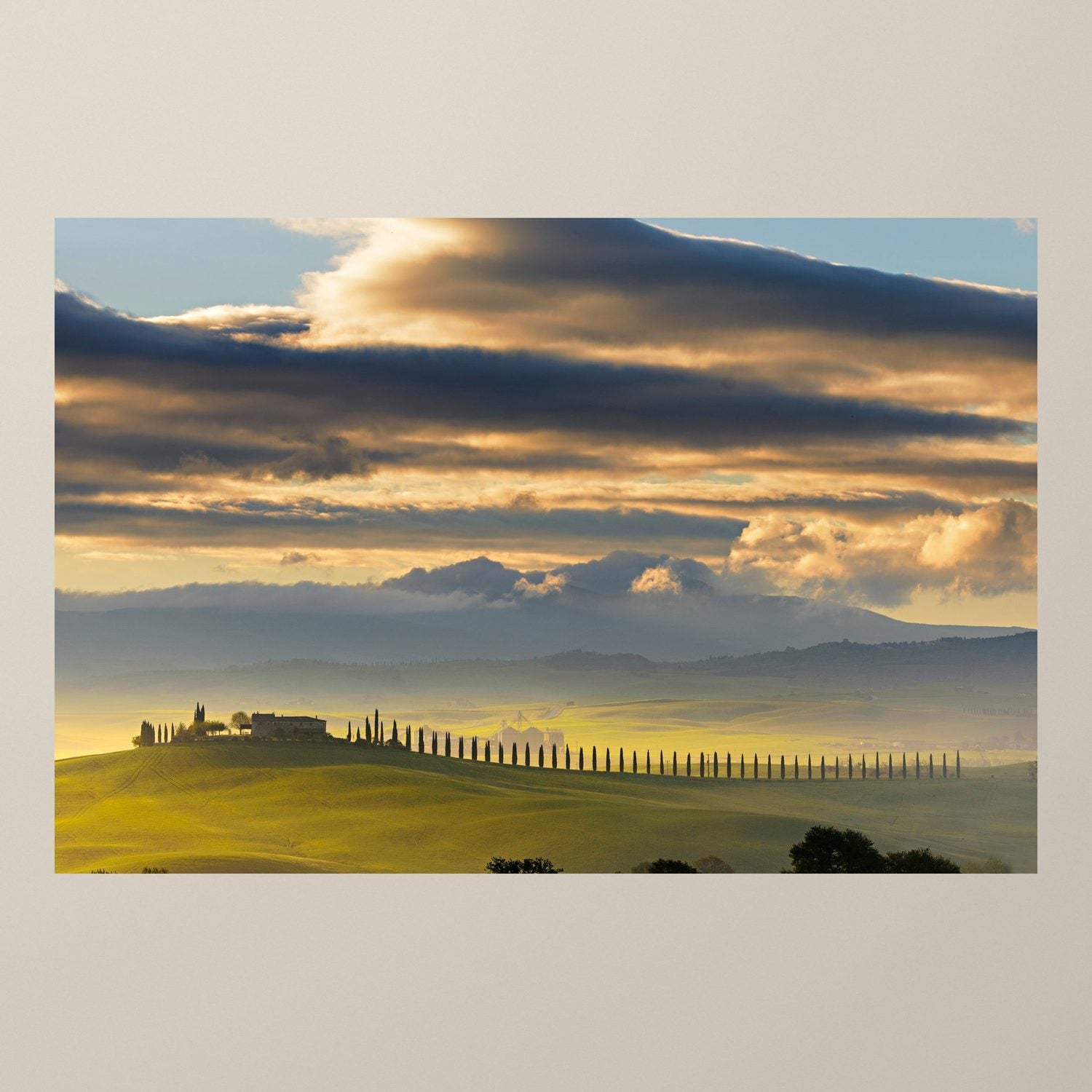 Dawn in Val d’Orcia