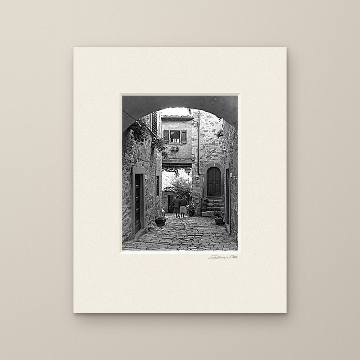 Eternal Friendship – fine art print by Duccio Nacci, size 24×30, print with white mat