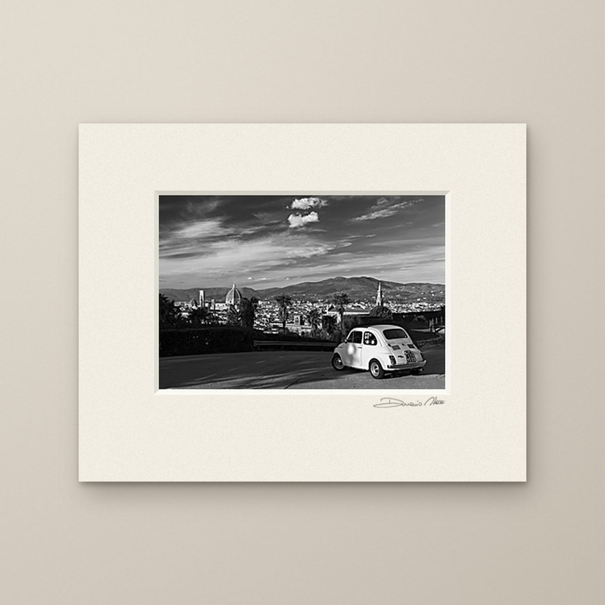Florentine Dream – fine art print by Duccio Nacci, size 24×30, print with white mat