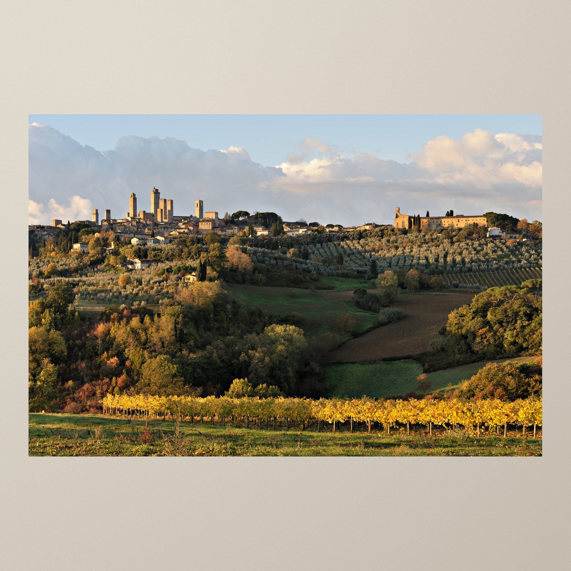 Golden San Gimignano