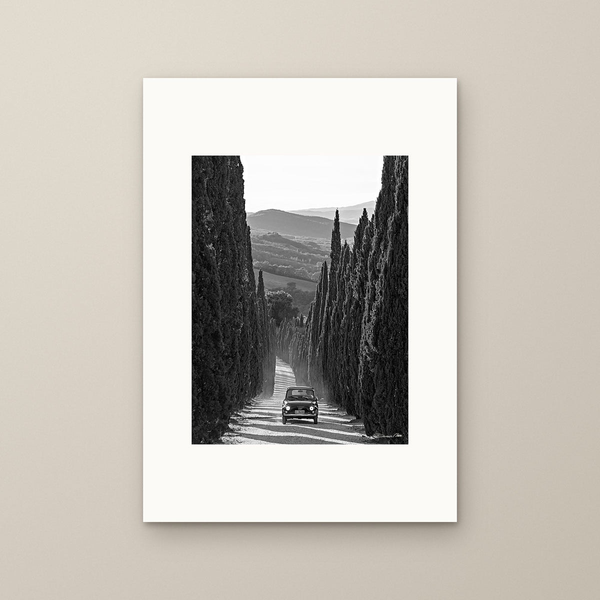 La Dolce Vita – fine art print by Duccio Nacci, size M, print only on A2 paper (42 × 59.4 cm)