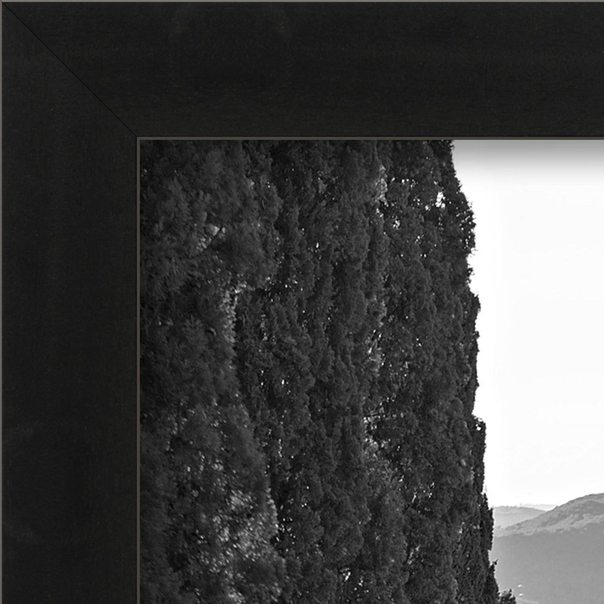 La Dolce Vita – fine art print by Duccio Nacci, frame corner detail