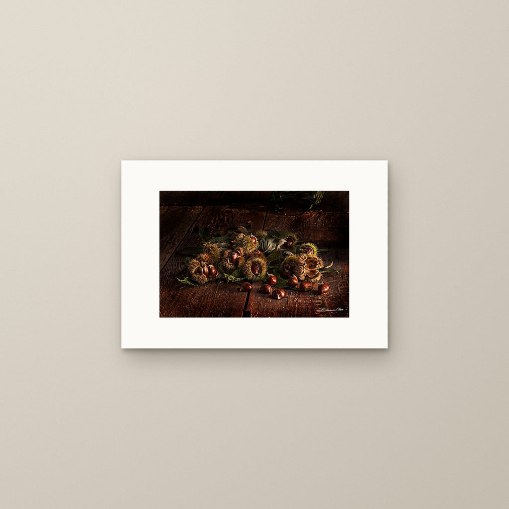 Memory of Chestnut – fine art print by Duccio Nacci, size S, print only on A3 paper (29.7 × 42 cm)