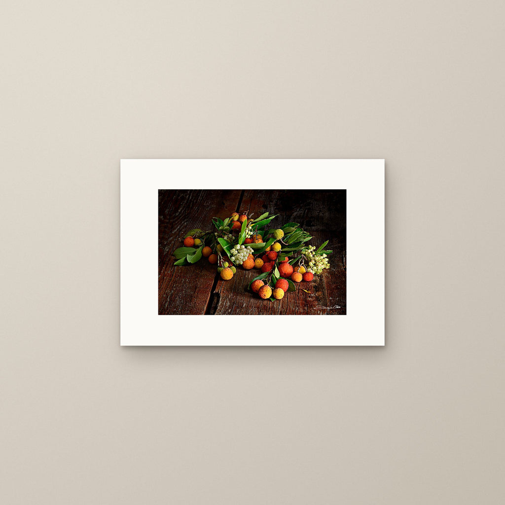 Red of the Strawberry Tree – fine art print by Duccio Nacci, size S, print only on A3 paper (29.7 × 42 cm)