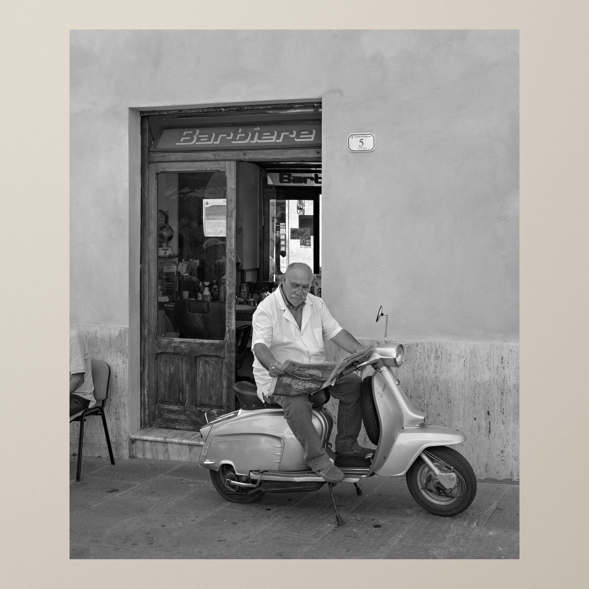 Il barbiere sulla Vespa