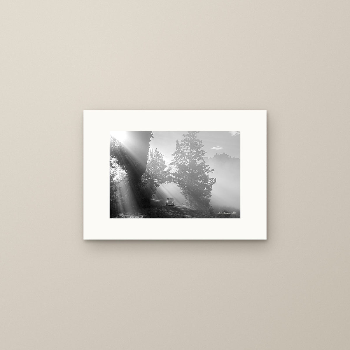 The Path of Light – fine art print by Duccio Nacci, size S, print only on A3 paper (29.7 × 42 cm)
