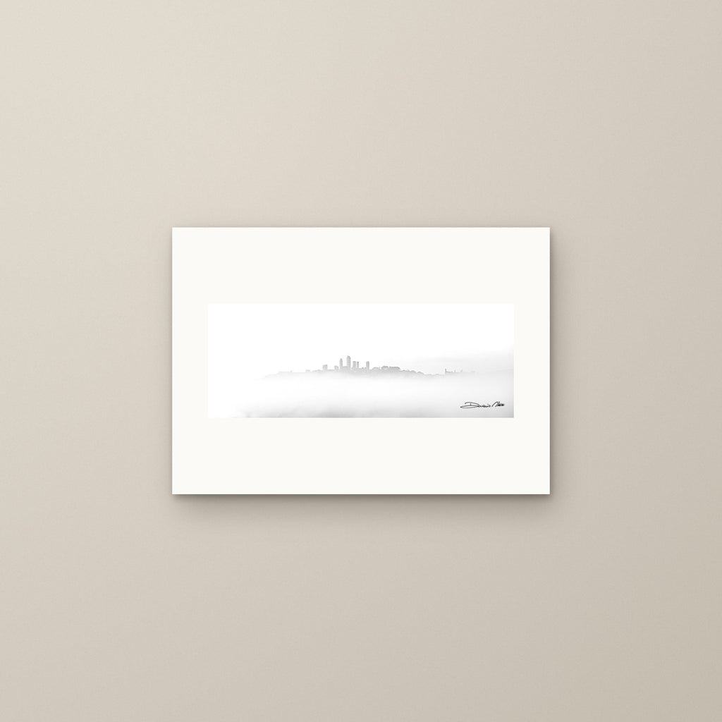The Phantom City – fine art print by Duccio Nacci, size S, print only on A3 paper (29.7 × 42 cm)