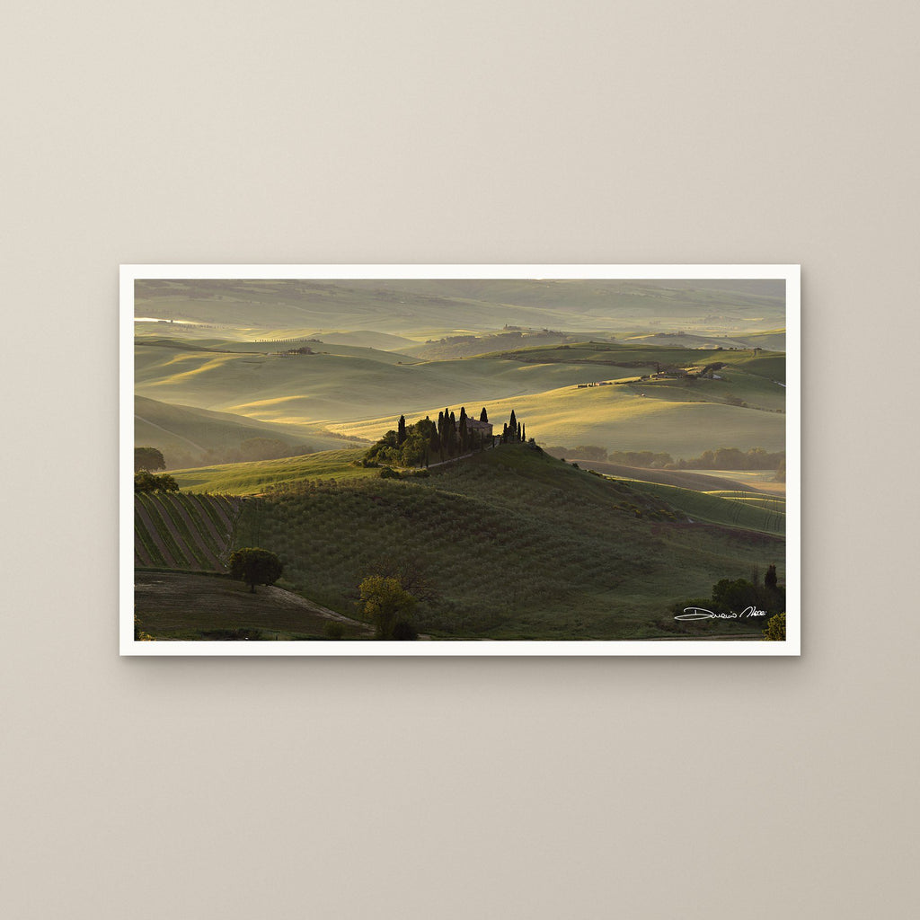 The Suspended Landscape - Stretched – fine art print by Duccio Nacci, size L/XL/XXL, print only