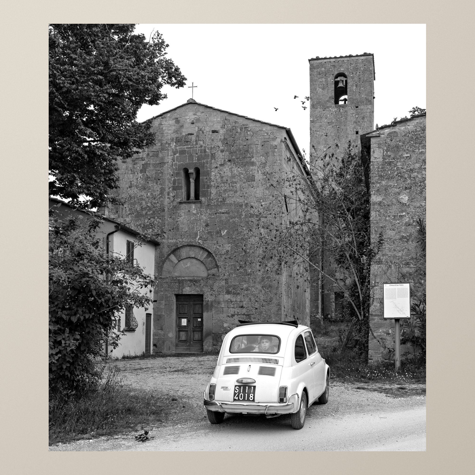 La 500 bianca