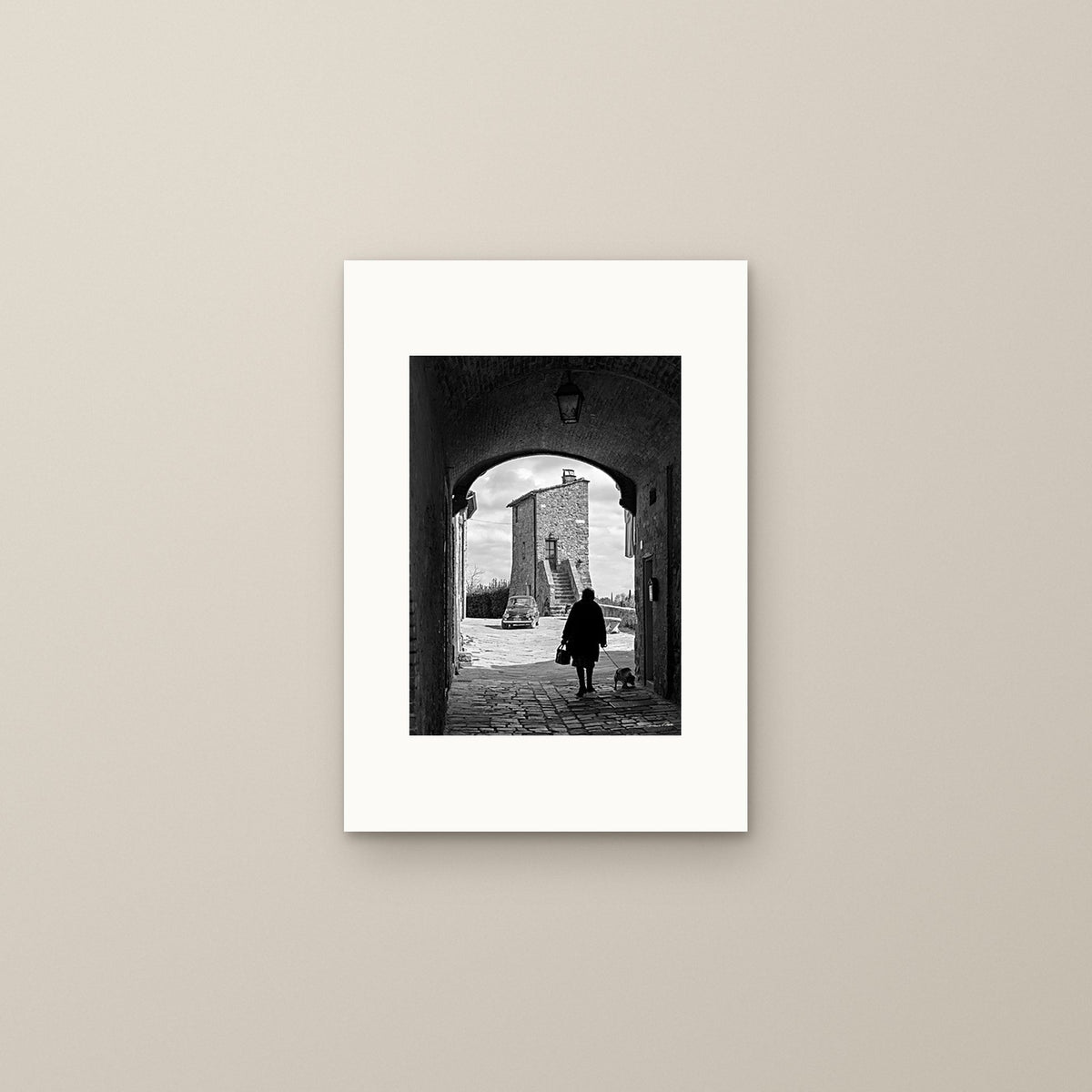 Through the Archway – fine art print by Duccio Nacci, size S, print only on A3 paper (29.7 × 42 cm)