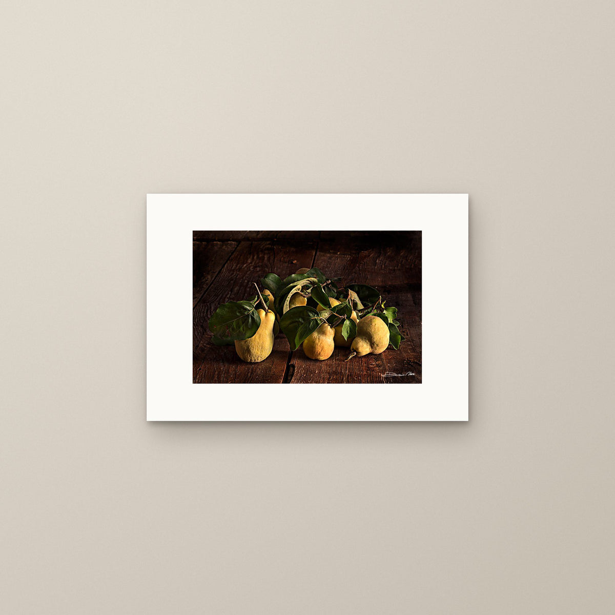 Time of the Quince – fine art print by Duccio Nacci, size S, print only on A3 paper (29.7 × 42 cm)