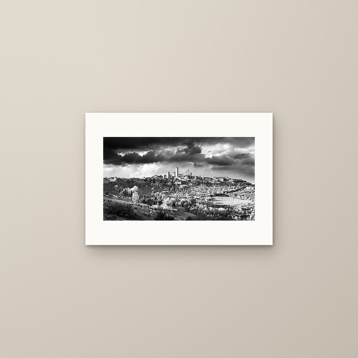 Timeless Towers – fine art print by Duccio Nacci, size S, print only on A3 paper (29.7 × 42 cm)