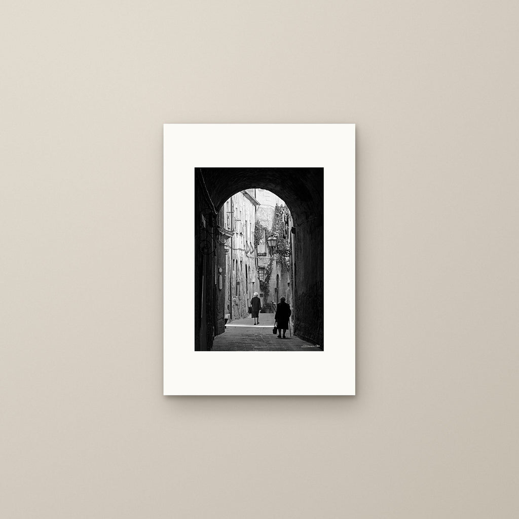 Women of the Town – fine art print by Duccio Nacci, size S, print only on A3 paper (29.7 × 42 cm)