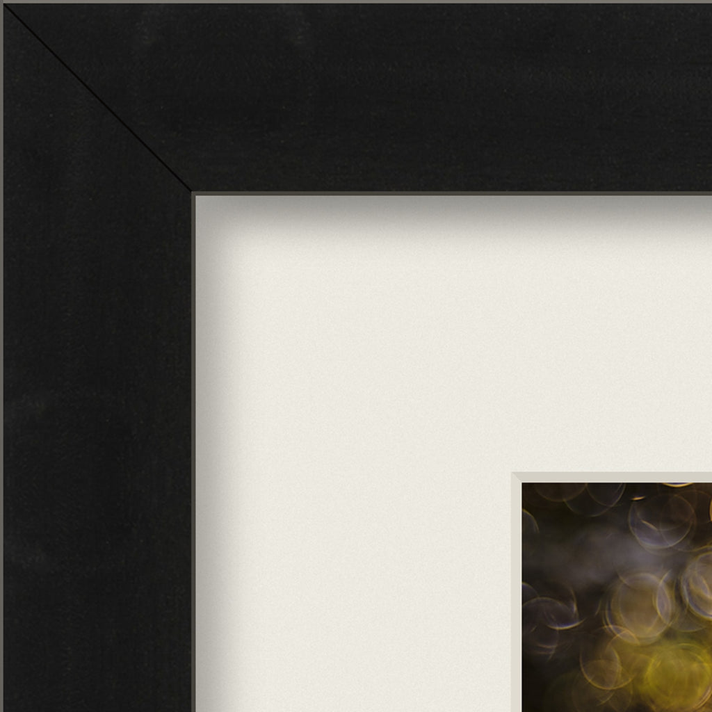 Yucca Circle of Dawn – fine art print by Duccio Nacci, frame corner detail